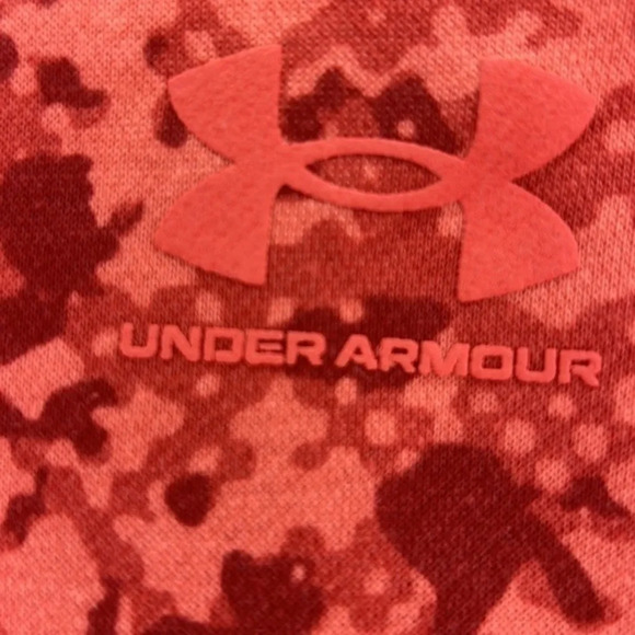 Under Armour UA Women's Rival Fleece Camo Crew - CALYPSO - VARIOUS SIZES - Picture 5 of 12
